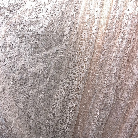 MAC DUGGAL 93679 dress gown pink size 6 formal long sleeve lace beaded NWT - Picture 11 of 16